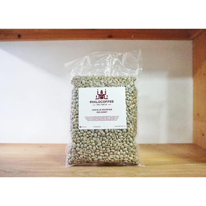 

Green Beans Arabika Ijen Blue Mountain 1kg Red Honey | Java Coffee