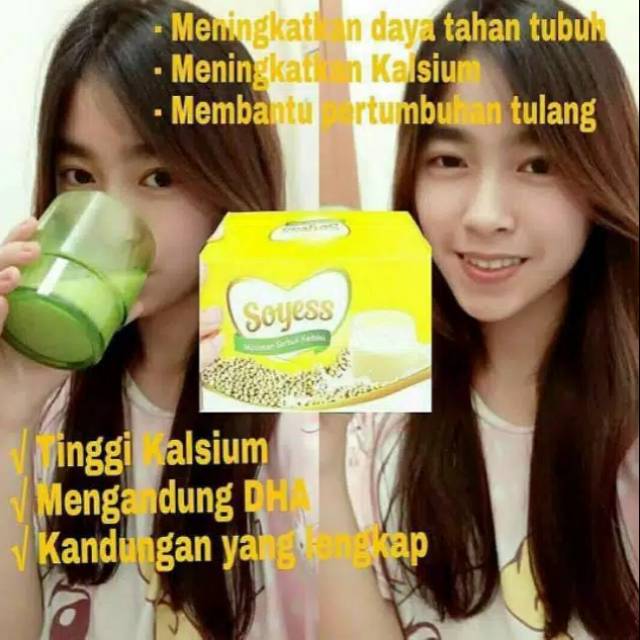 

minuman susu kedelai k*y* dha,tinggi kalsium baik buat ank" ibu