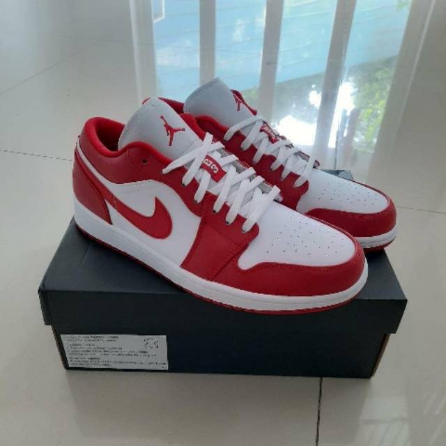 AIR JORDAN 1 LOW GYM RED ORIGINAL BNIB