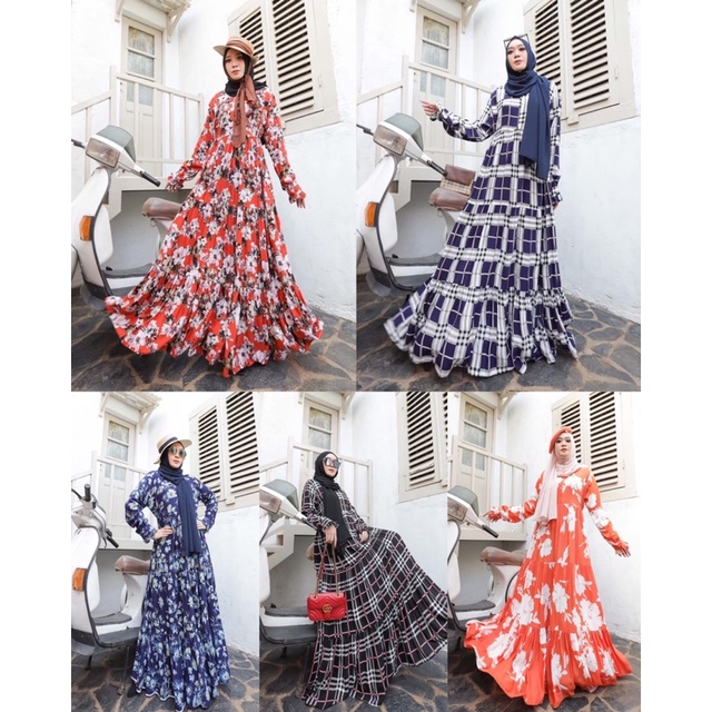 Dress khalida dress  design Rhyn syar'i