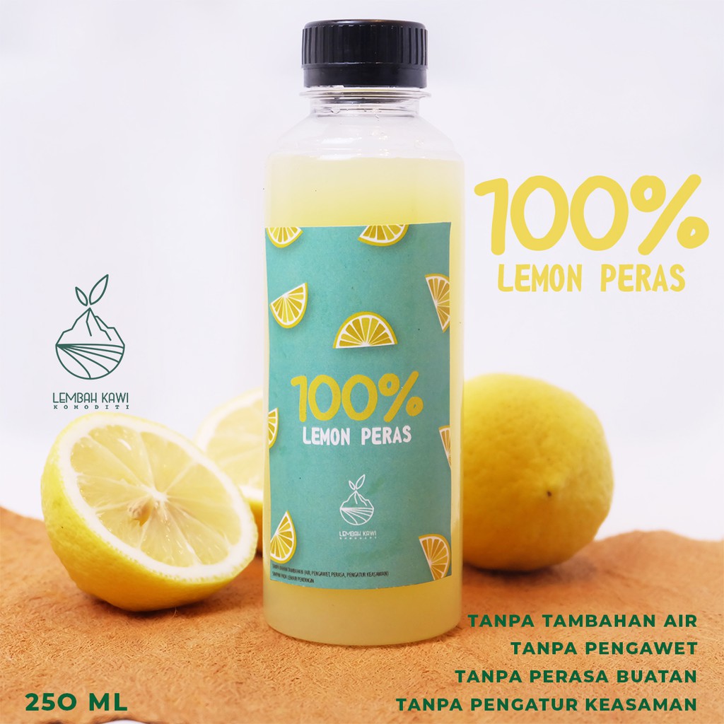 

SARI LEMON 250 ML 100 % LEMON PERAS MURNI AIR LEMON