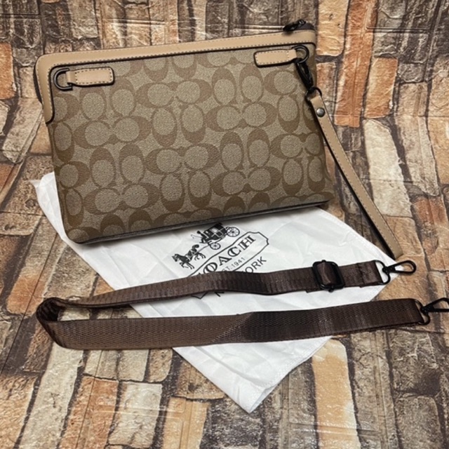 Clutch coach - Cluch pria wanita - Handbag pria wanita - Tas multifungsi premium