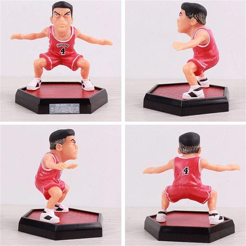 Lanfy Sakuragi Figure Basket Player Hadiah Teman Figure Koleksi Mainan Akagi Takenori Rukawa Kaede Sakuragi Hanamichi