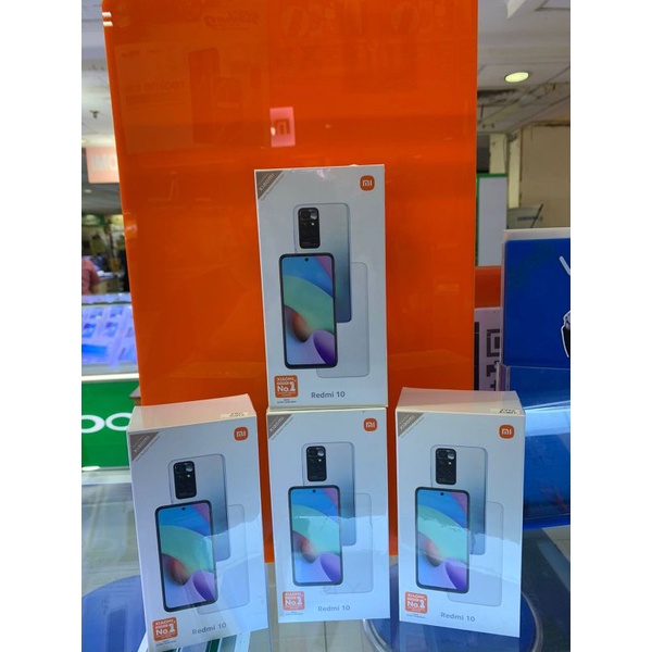 XIAOMI REDMI 10 6/128 GB 4/64 GB GARANSI RESMI XIAOMI INDONESIA TAM FULL BONUS