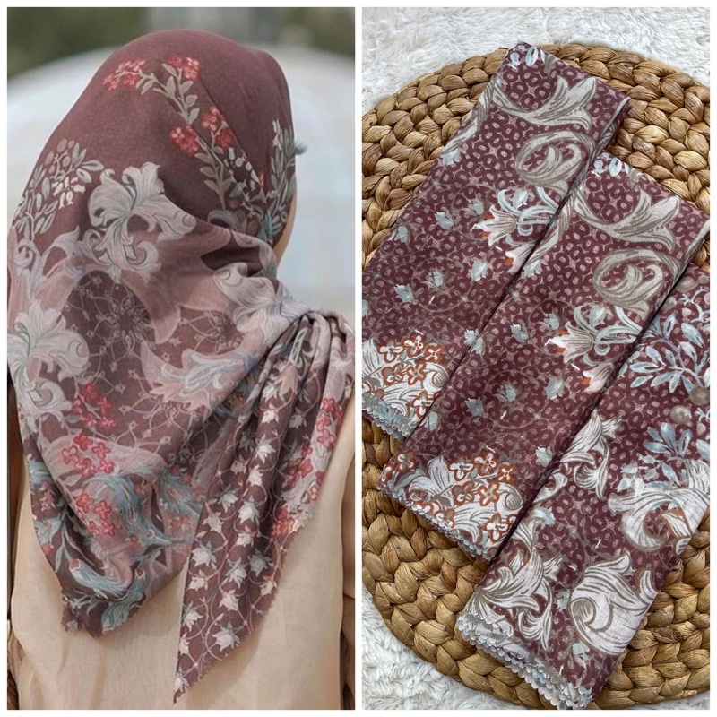 351-400 kerudung segiempat lasercut voal motif-394