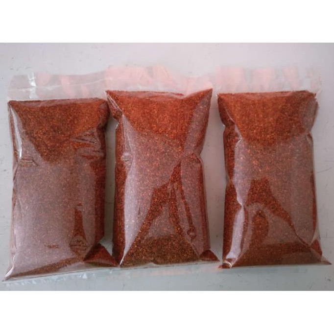 

BERKUALITAS! 1 KG Chili Granule / Cabe Bubuk Kasar / Chilli Granules Import Halal