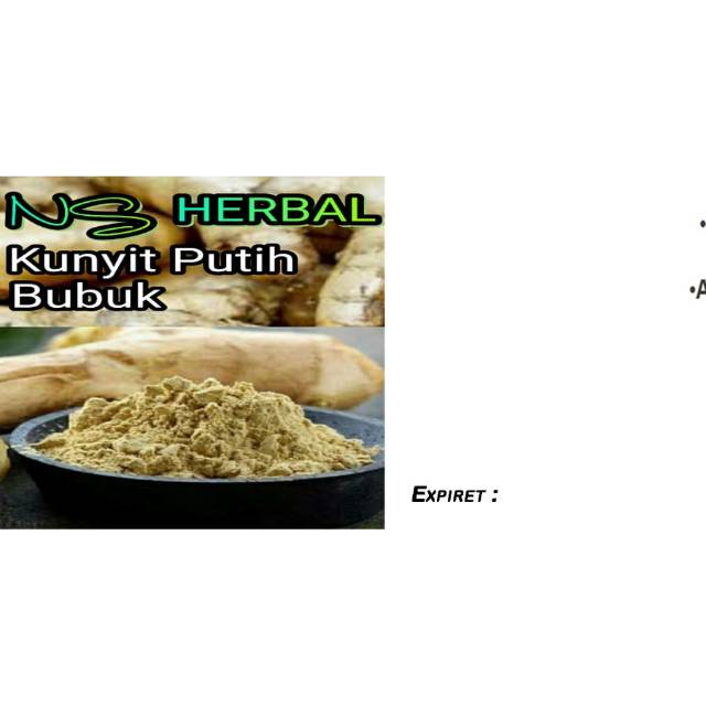 

Kunyit putih 50gram