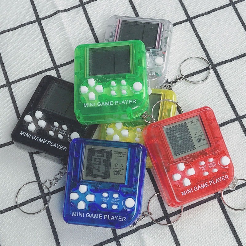 BS332 Console Game Tetris Mini Portable / Gantungan Game Tetris