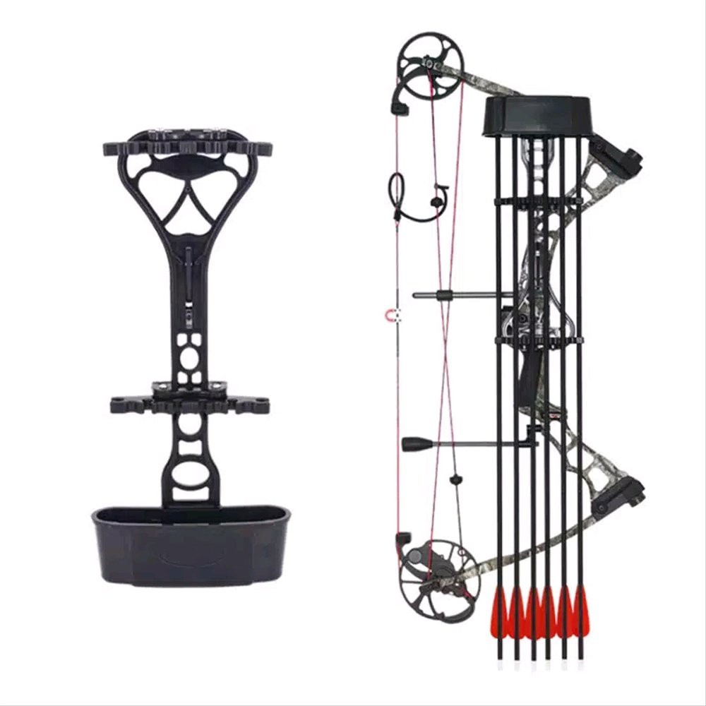 Holder Busur Panah Compound Bow Quiver 6 Arrow Cross Bow Hunting