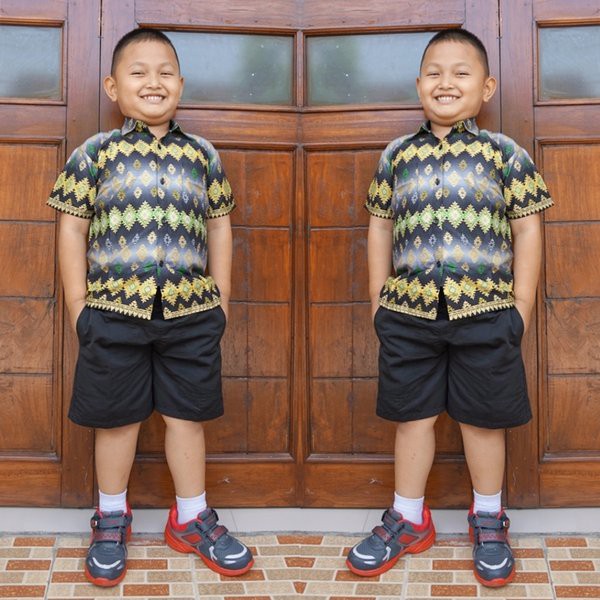 KEMEJA BATIK ANAK - BAJU BATIK ANAK LAKI LAKI - KEMEJA ANAK LAKI LAKI