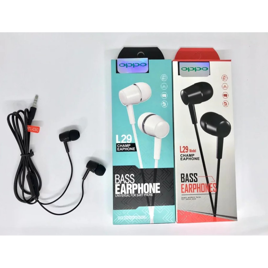 EARPHONES  VIBOX OPPO L29 CHAMP EARPHONE MEGA BASS UNIVERSAL