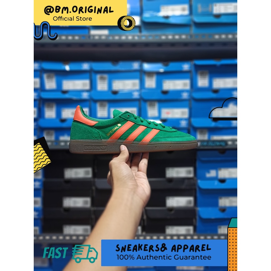 Adidas Spezial ST Patrick Day Green Orange ORIGINAL BD7620