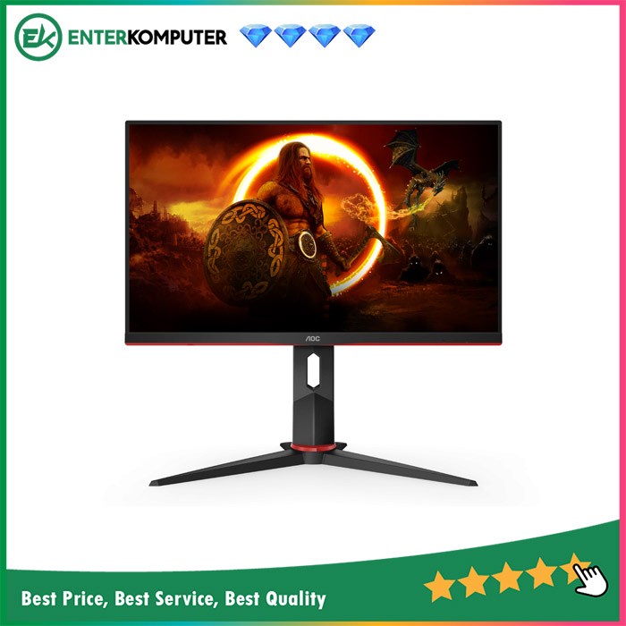 Monitor AOC 23.8&quot; 24G2SPU FHD 165Hz Gaming Monitor