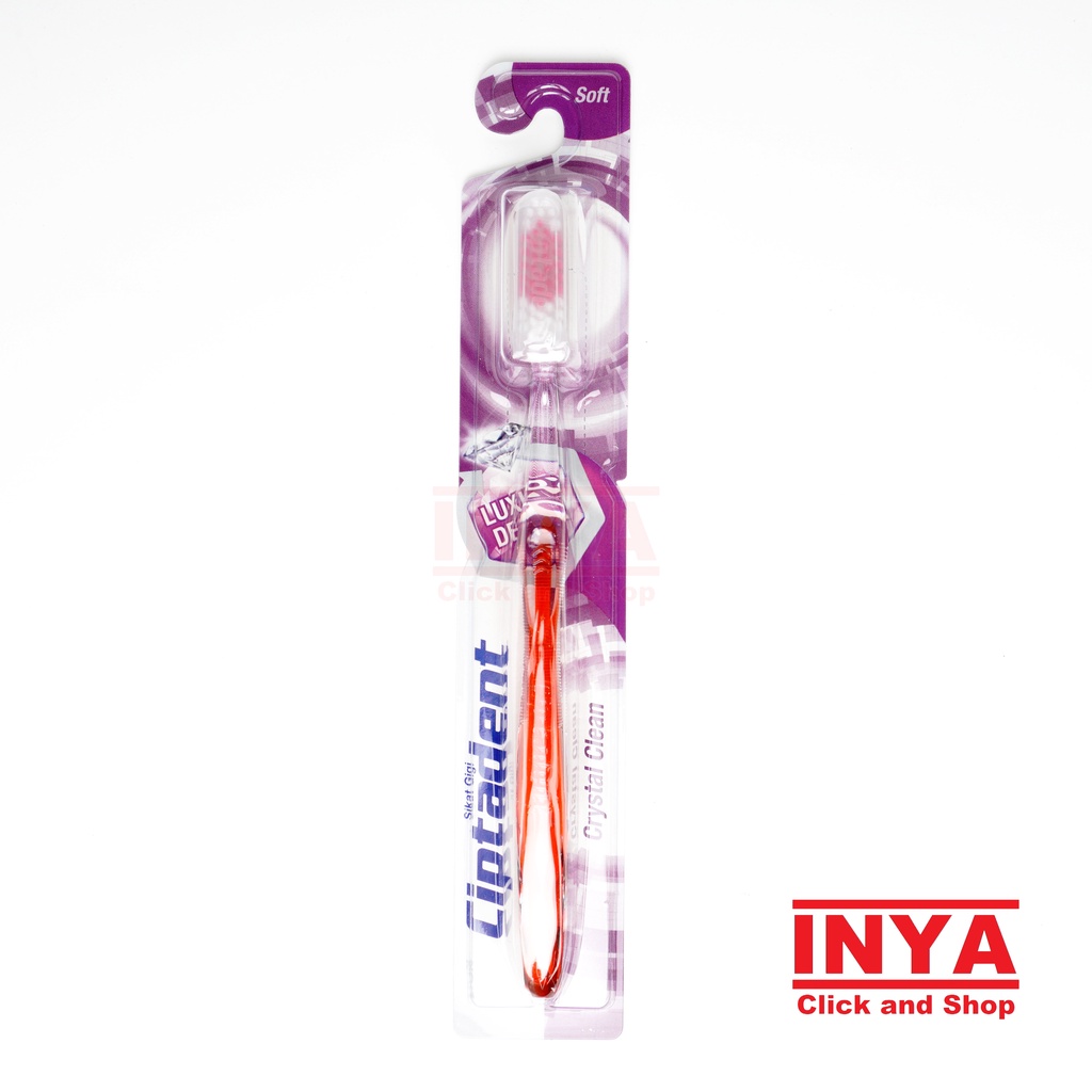 SIKAT GIGI CIPTADENT CRYSTAL CLEAN SOFT TOOTHBRUSH