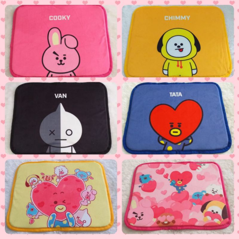 KARPET BTS BT21 KESET BTS BT21 ALAS KAKI BTS