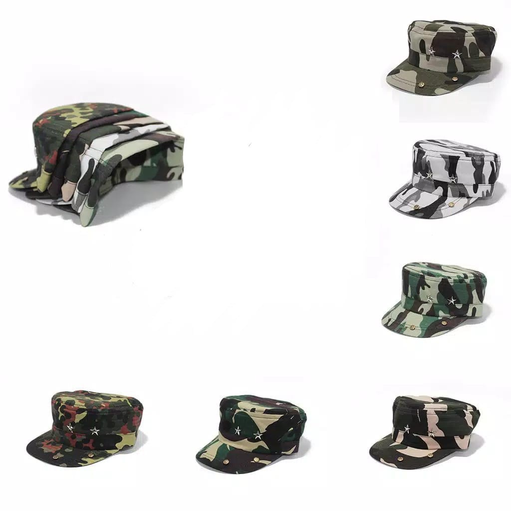 COD Topi komando Anak loreng / topi anak