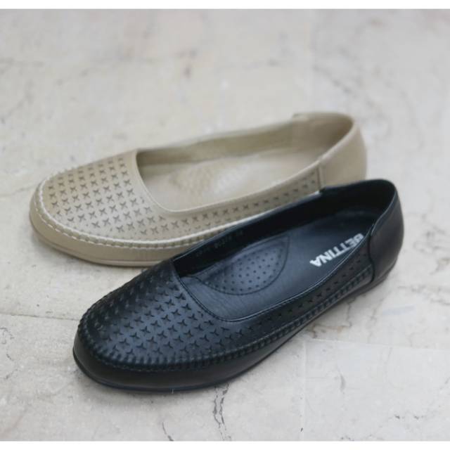 Sepatu teplek wanita flat shoes Bettina BC378