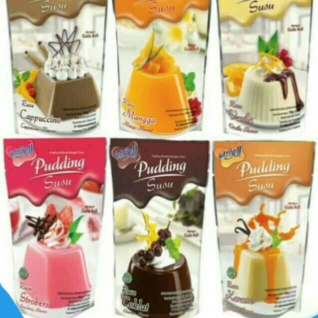 

d00gg Puding Susu Nutrijell - Strawberi Xz20X1Z11