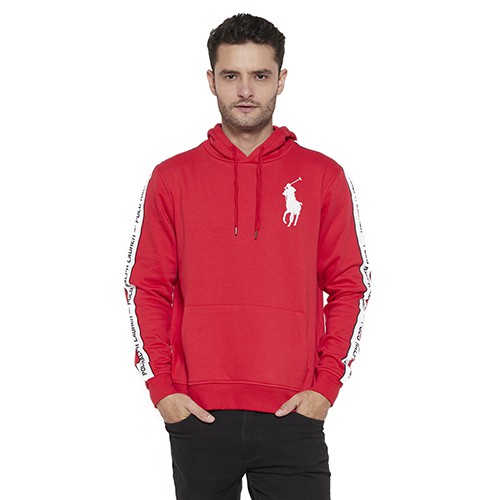 Polo Jacket Hoodie Fleece Men RL 2000 Red Polo Ralph Lauren