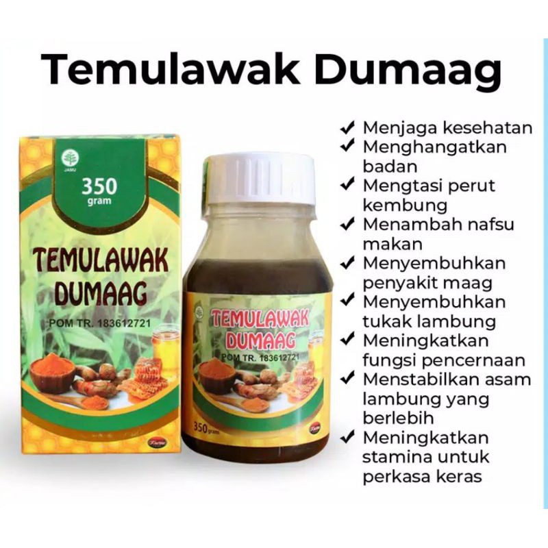 

madu temulawak dumaag maag dumag obat herbal asam lambung magh dumaag obat maag herbal