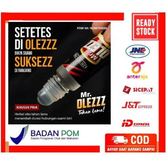 Mr Olezz Obat kuat lelaki | herbal oles tahan lama | penambah durasi