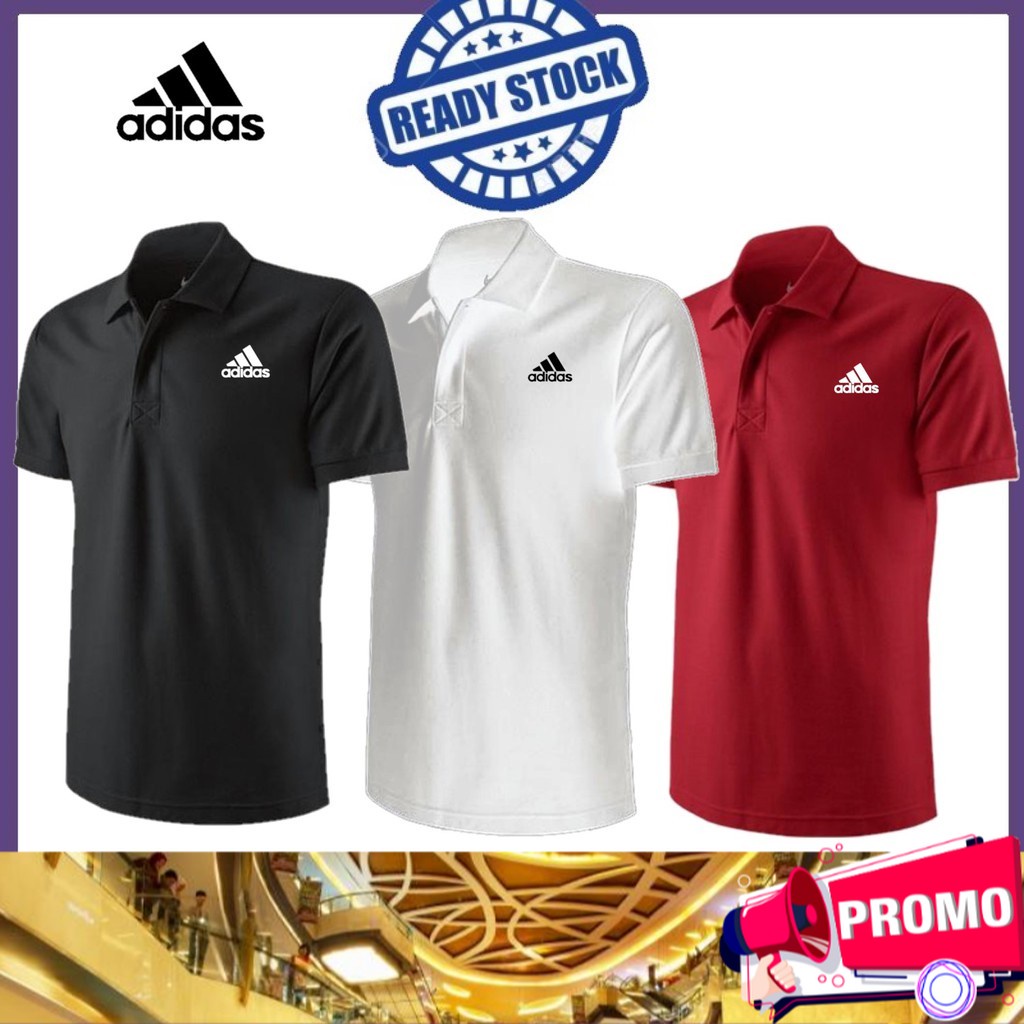 ⭐️⭐️⭐️⭐️⭐️POLO LOGO POLO ADIDAS GRAPHIC TEE / UNISEX TEE 100% COTTON / LOGOSABLON PRINTED PRESS POLY