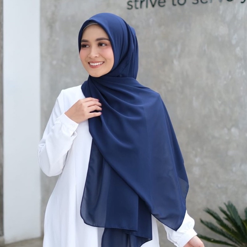 (KJI) HIJAB PASHMINA SQUARE PASHQU SEGIEMPAT DIAMOND ITALIANO