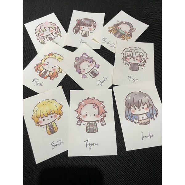 

\KIMETSU NO YAIBA/ DEMON SLAYER CUTE CHIBI STICKERS READY TO ORDER STICKER ANIME