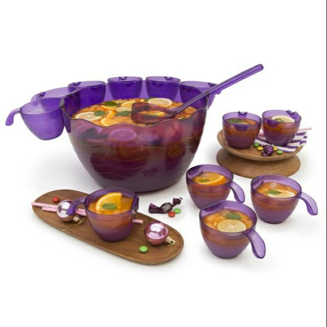 

Amethyst punch set