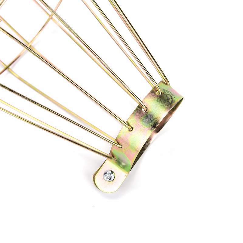 {LUCKID}1pc Iron Wire Bulb Guards Clamp Metal Lamp Cage Retro Trouble Light Parts new