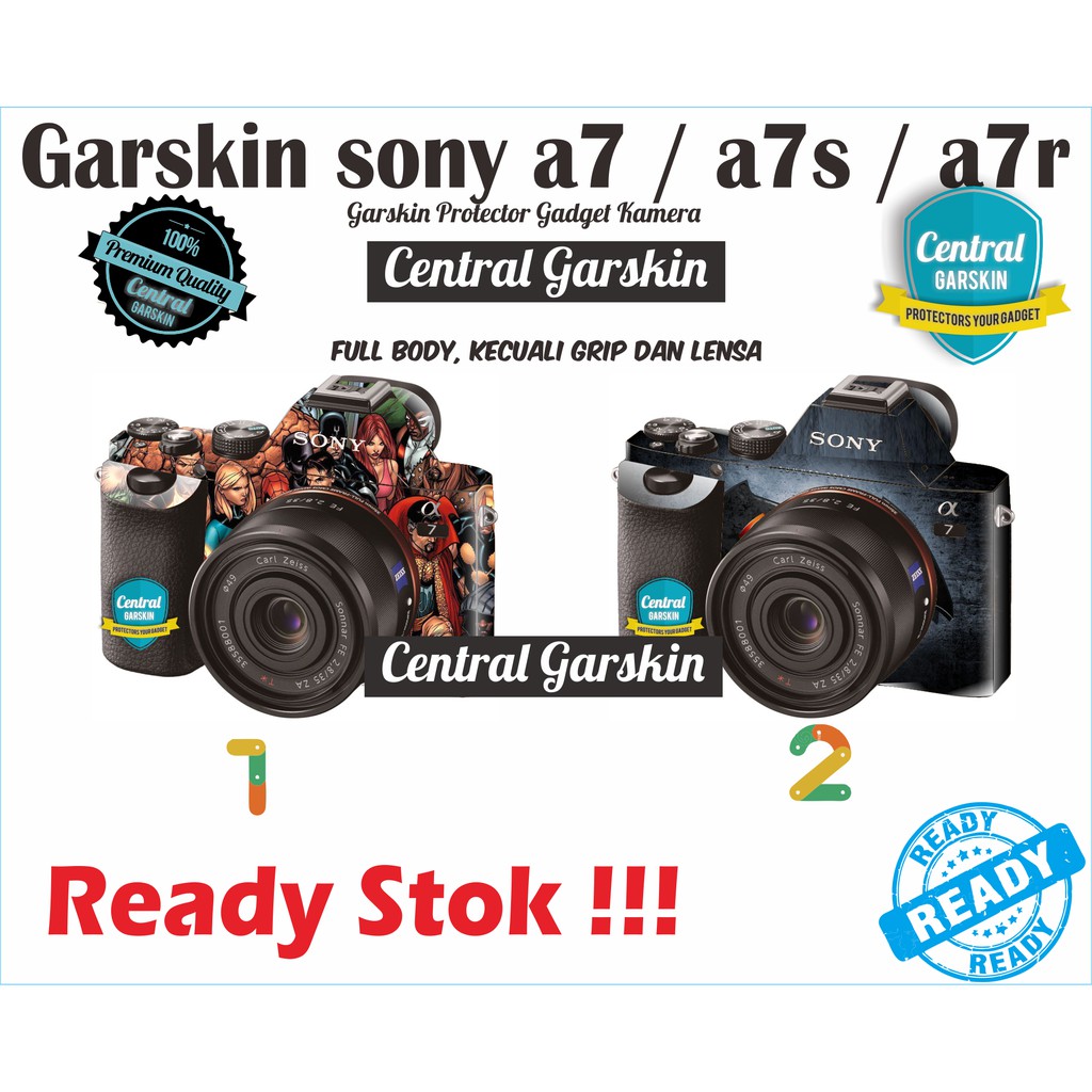 Garskin Kamera Sony a7 a7r a7s - marvel
