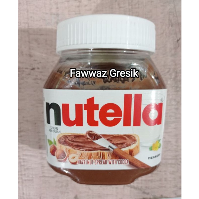 Nutella Nutela Ferrero Olesan kacang coklat cokelat Hazelnut Spread 200gr