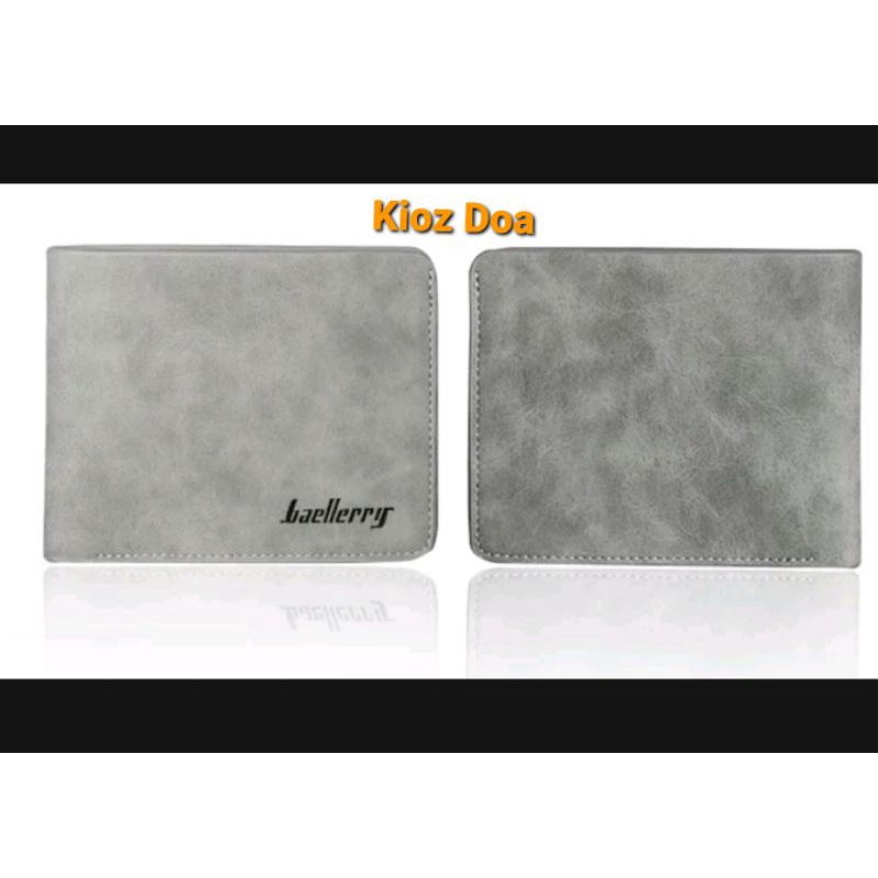 Dompet Pria Retro Baellery  - Dompet Kulit Cowo - Dompet Pria Casual - Dompet Simple