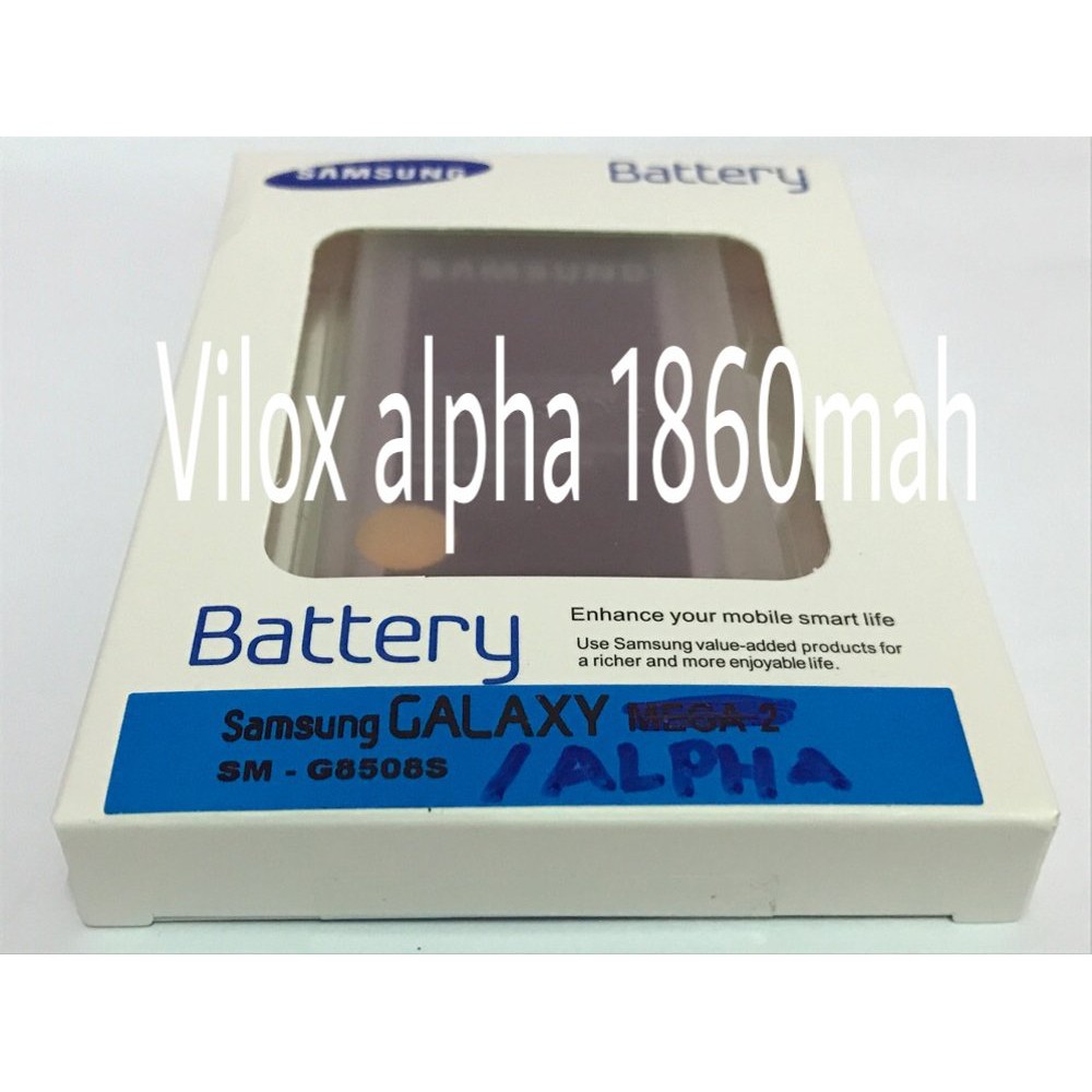 Batre baterai battery samsung alpha 1860mah 8505s original pack dus