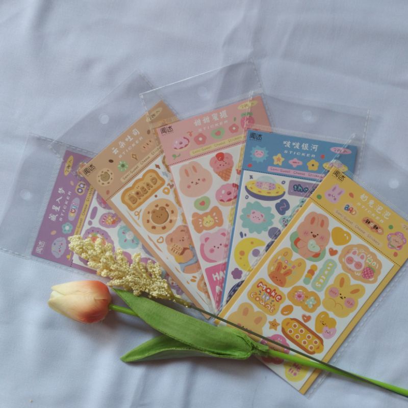 

sweet cheese stickers deco