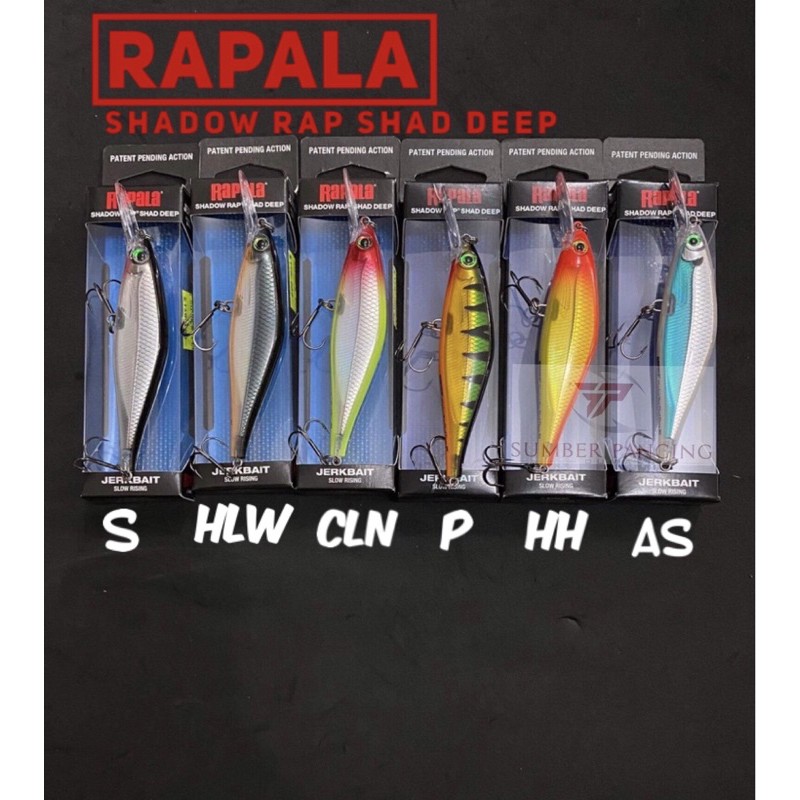 LURE RAPALA SHADOW RAP SHAD DEEP 9cm