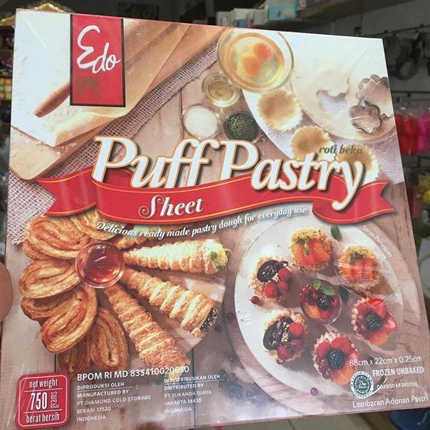 

Edo Puff Pastry frozen pastry sheet unbaked bakernbar99