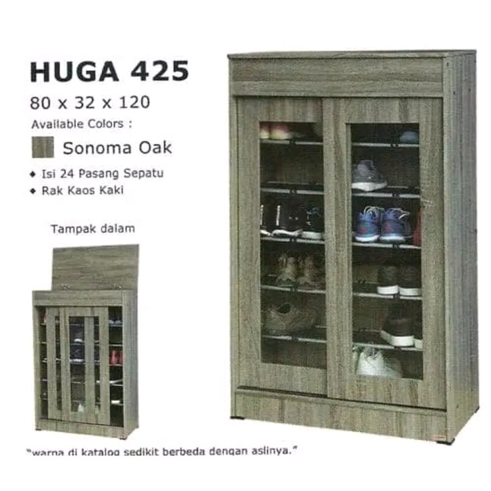 Rak Lemari Sepatu Lunar Huga 425