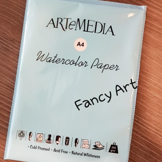 

Gaya Artemedia Watercolour Paper 200Gsm A4 Hemat