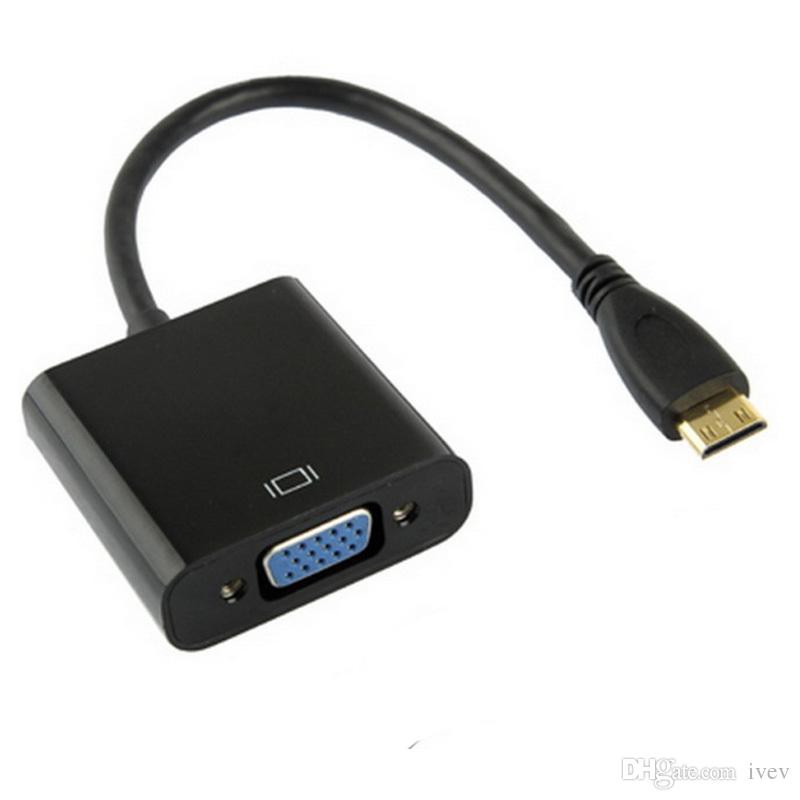 Kabel Converter Mini Hdmi to VGA Adapter