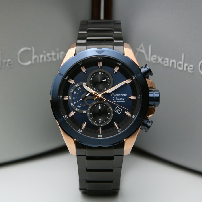 JAM TANGAN PRIA ALEXANDRE CHRISTIE AC 6508 NEW VERSION ORIGINAL GARANSI RESMI 1 TAHUN