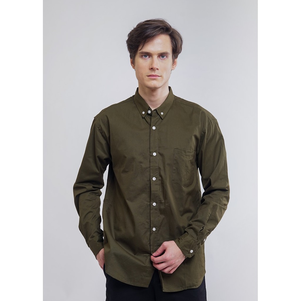 

Erigo Long Shirt Hustel Army