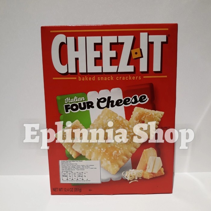 

Cheeze It Baked Crackers Italian Four Cheese 351 gr - Krekers