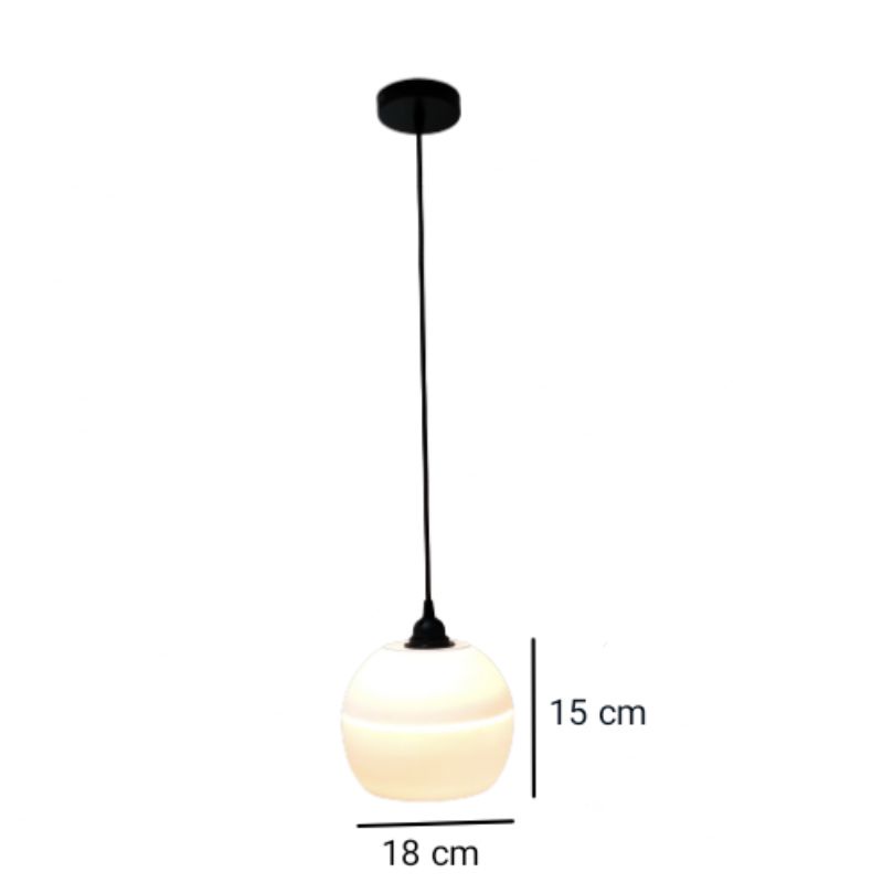 kap lampu gantung bola lampu mini bar void tangga YL 987