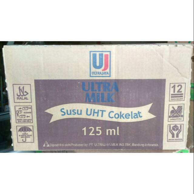 

Susu Ultra Milk Susu UHT Cokelat Strawberry Full Cream Ultra Mimi 125 200 250