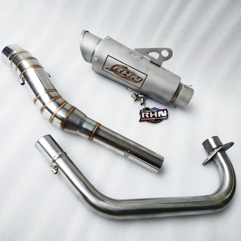 KNALPOT RHN RACING ORIGINAL KNALPOT RACING VIXION SATRIA FU JUPITER MX NEW 135 SONIC150 NOT PROLINER