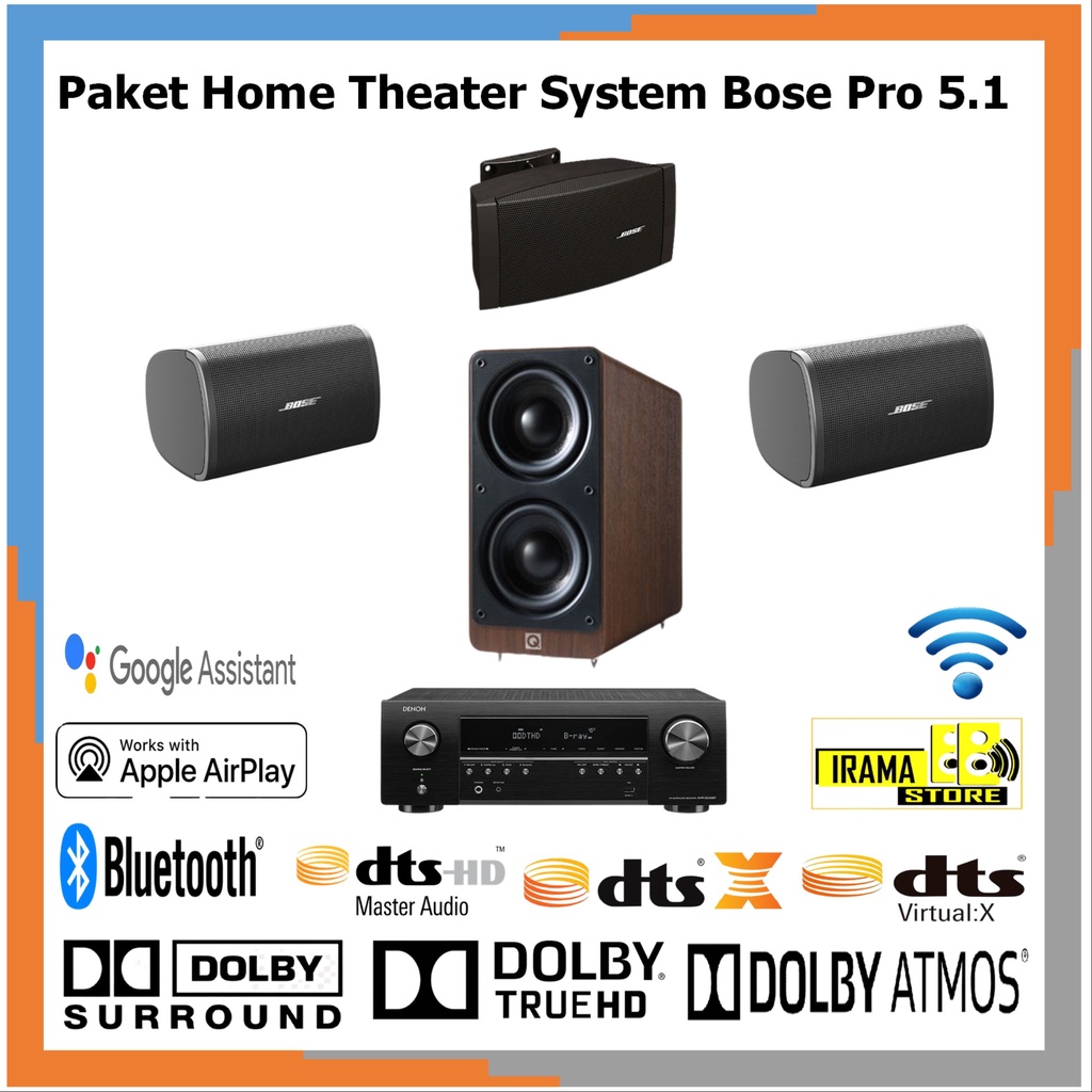 Paket Home Theater System Bose Pro 5.1