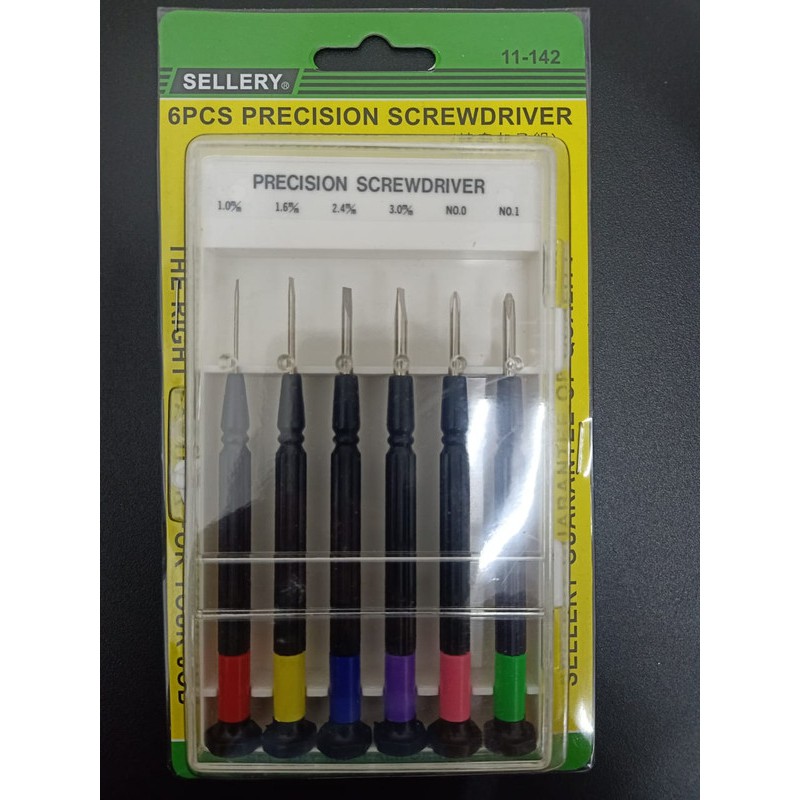 6 Piece Precision Screwdriver Set