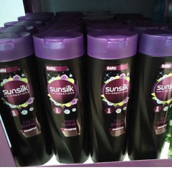 Promo Shampo Sunsilk Black Shine 340ml & 170 ml