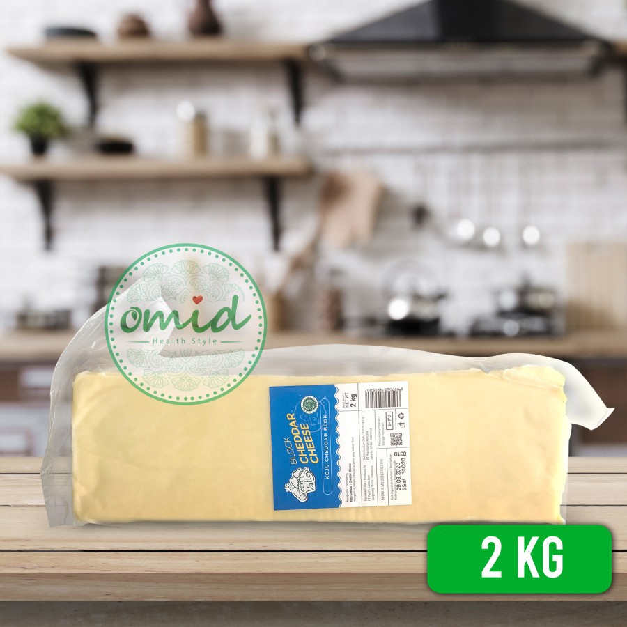 

[5 Pack 10kg] Cheddar Cheese | Keju Cheddar